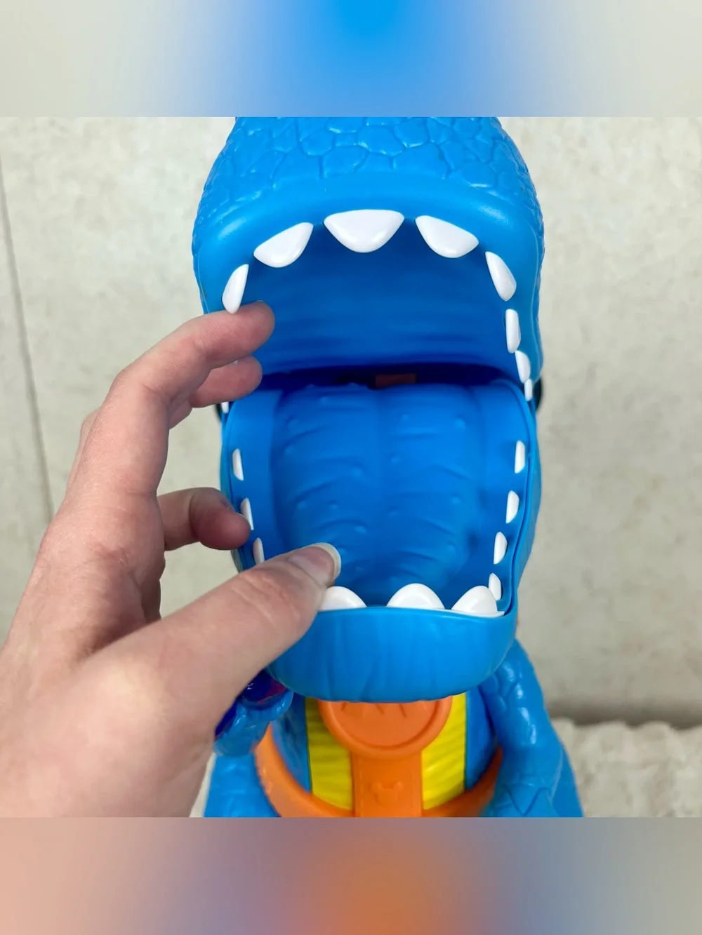 Disney Jr Roaring Safari Mickey Mouse Blue T-Rex Dinosaur Toy Sound Figures